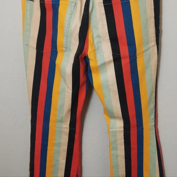 Alice + Olivia Multicolor Striped Jeans - Picture 6 of 7